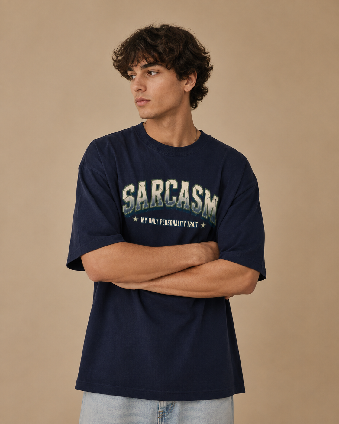 Sarcasm - Oversized Classic T-Shirt