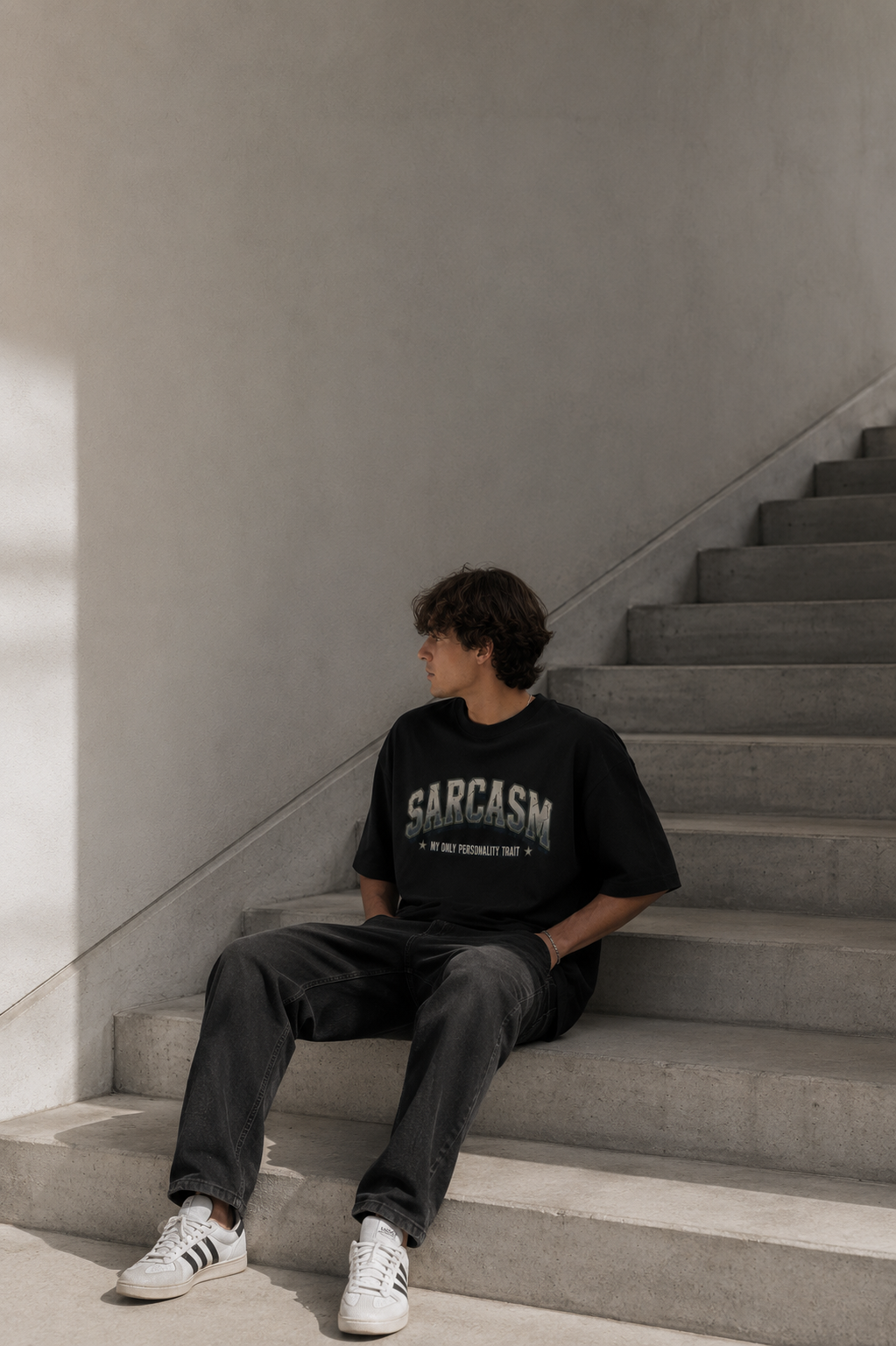 Sarcasm - Oversized Classic T-Shirt