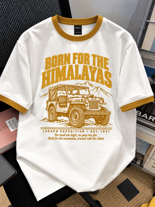 Born for the Himalayas — Vintage Expedition Tee