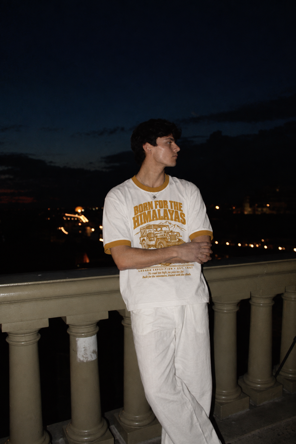 Born for the Himalayas — Vintage Expedition Tee